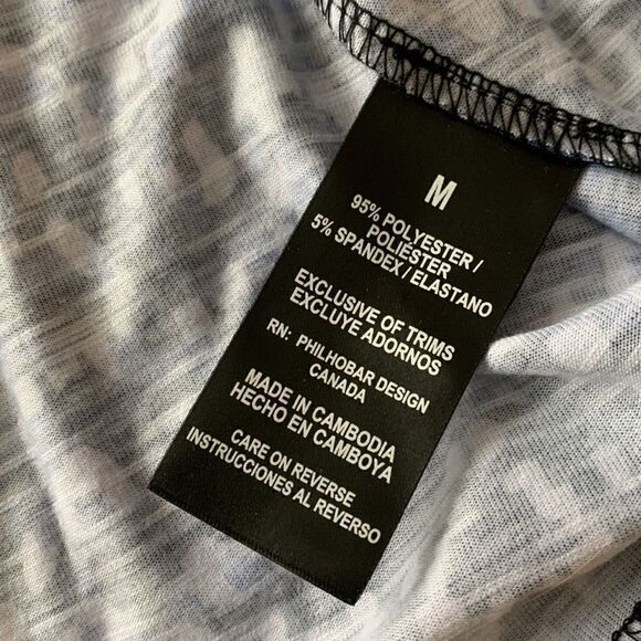 NICOLE MILLER. Original dress with knit, great near new, polyester/spandex, Med - Picture 8 of 15